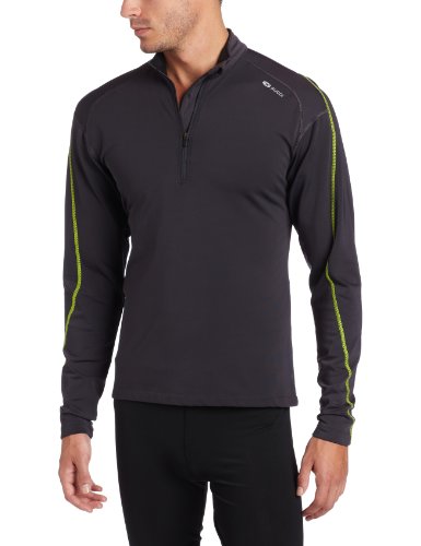 Sugoi Mens MidZero Zip Thermal Top (Gunmetal, X-Large)