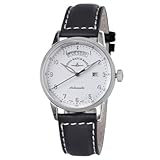 Zeno Men's 6069DD-E2 Magellano Silver Day Date Dial Watch