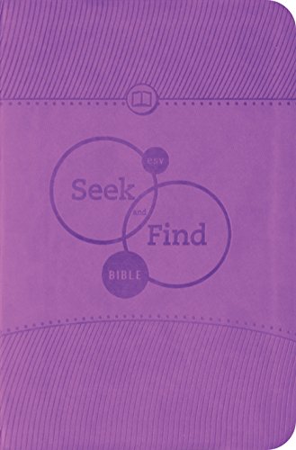 ESV Seek and Find Bible (TruTone, Lavender)