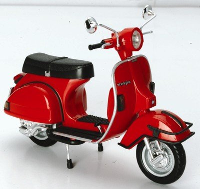 1:12 Scale 1978 Vespa P200E Diecast Scooter Model