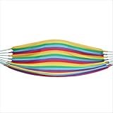 Bliss Mayan Hammock: Nylon Rope with Braiding and Multi Color Rope Ends
