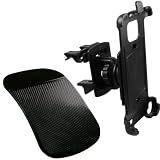 Produkt-Bild: mumbi Auto KFZ Halterung Samsung Galaxy SII i9100 L&uuml;ftungsgitter Kugelgelenk Autohalterung S2 i 9100 + mumbi Anti Rutsch Matte