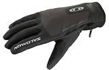 Salomon Gloves Handschuhe Nordic Insulated Softshell M, schwarz / grau