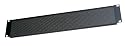 Middle Atlantic - Rack front panel (vented) - black - 1U - 19"
