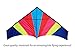 Kites for Kids by Get Childish - Best Large Delta Kite with Tail - Perfect for Relaxing & Having Tons of Fun At the Beach - Give It a Try! We Are Confident That You Will Love It!