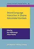 Second language interaction in diverse educational contexts