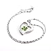 High Polished Stainless Steel Lucky Charm Four Leaf Clover Necklace, Lucky Clover Necklace for Women