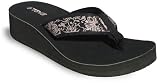 Teva Womens Mandalyn Wedge Sandal,Motif Pink,8 M US