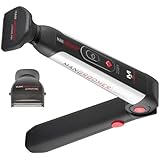 MANGROOMER Ultimate Pro Back Shaver with 2 Shock Absorber Flex Heads, Power Hinge, Extreme Reach Handle and Power Burst