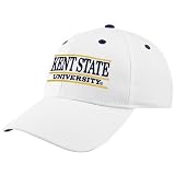 The Game Kent State Golden Flashes White 3-Bar Classic Adjustable Hat