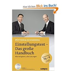 Einstellungstest - Das gro�e Handbuch: Alle Aufgaben, alle L�sungen