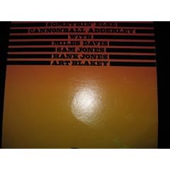 1973 Somethin Else by Cannonball Adderley with Miles Davis Sam and Hank Jones and Art... by Cannonball Adderley, Miles Davis, and Art Blakey (Vinyl - 1973) - Original recording reissued