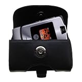 Horizontal Leather Case with Belt Clip/Loop for the Motorola RAZR V3i