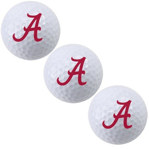 Nike Alabama Crimson Tide 3-pack Of Golf Balls