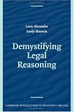 Demystifying Legal Reasoning
