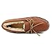 Minnetonka Men's Sheepskin Moose Slippers - 3759