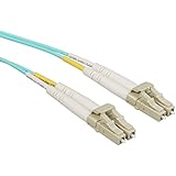 Tripp Lite 10Gb Duplex Multimode 50/125 OM3 LSZH Fiber Patch Cable (LC/LC) - Aqua, 3M (10-ft.)(N820-03M)