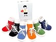 6 Pairs of Jonny's Hightop Tennis Shoe Socks by Trumpette