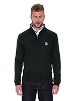 CLK Jersey Solid Half Zipper (Verde Oscuro)