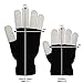The Noodley's Flashing LED Light Gloves - Kids Size and Adult Size - Extra Batteries