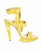 Evelyn Snake Ankle Strap Sandal Product Image