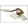 Y-Stromkabel Verteiler Kabel Molex 4 polig