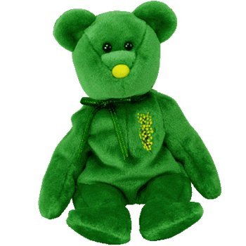 1 X TY Beanie Baby - WATTLIE the Bear (Australia Exclusive)