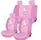 hello kitty universal car seat cover - 10pcs full set..pink -with FREE gift of Non-slip Dash Grip Pad mat
