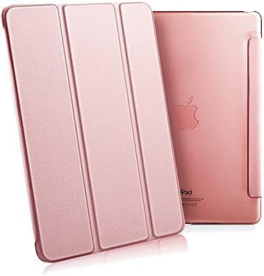 Zhihang Shop,Shell Otterbox Soft PU Leather Case+HD Membrane for iPad Air 2/iPad 6 9.7inch,Support Bumper Smart Cover Multi Colored Case Rose Gold
