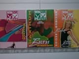 Winsor Pilates 3 DVD SET: POWER SCULPTING + MAXIMUM BURN BASICS & FAT BURNING + MAXIMUM BURN 20 minute series + BONUS COOKBOOK.