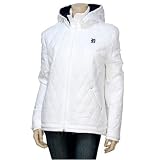 Detroit Tigers Jackets : Nike Detroit Tigers Ladies White Quilted Full Zip Jacket