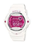 CASIO Baby-G BG-169R-7DER - Reloj de mujer de cuarzo, correa de resina color blanco (con alarma, cron�metro, luz)