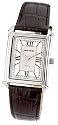 Pierre Cardin, Gents black leather strap Analogue watch, silver dial