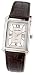 Pierre Cardin, Gents black leather strap Analogue watch, silver dial