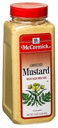 McCormick Mustard, Ground, 16-Ounce Units (Pack of 3)