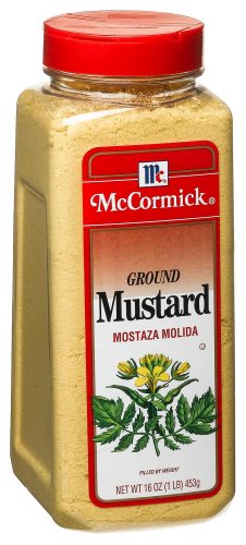 McCormick Mustard, Ground, 16-Ounce Units (Pack of 3)