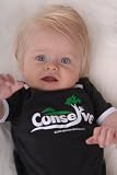 B/W Ringer Two-Piece Baby Gift Onesie Set-Conserve