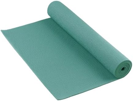 Milliard 1/4" Extra Thick Extremely Durable, Non-Slip Premium Yoga Mat/Exercise Mat, Toxin Free - 72" x 24" - Teal Green