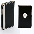 Simplism Leather Flip Case for iPod touch 2G, 3G (Black)