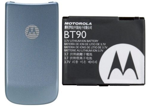 OEM MOTOROLA VE20 VEGAS EXTENDED BATTERY + BLUE DOOR