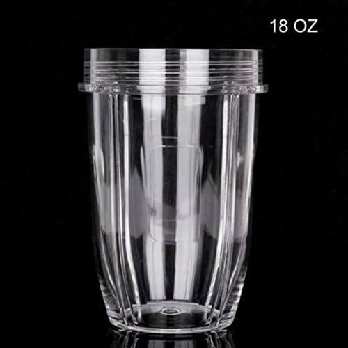 AOHAO Juicer Cup Mug Clear Replacement For NutriBullet Nutri Bullet Juicer 18/24/32OZ (18 oz)