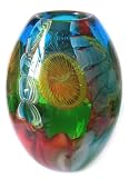Murano Art Glass Vase Jellyfish A72 with certificate