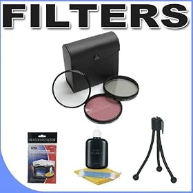 Zeikos 77mm 3 Piece Filter Kit for Nikon DSLR 17-35mm, 24-70mm f 2.8, 70-200mm f 2.8 and MORE... by