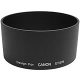 Precision Design ET-67B Lens Hood for Canon EF-S 60mm f/2.8 Macro USM Lens