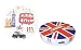 James Sadler London Travel Coasters in Gift Box, Set of 4
