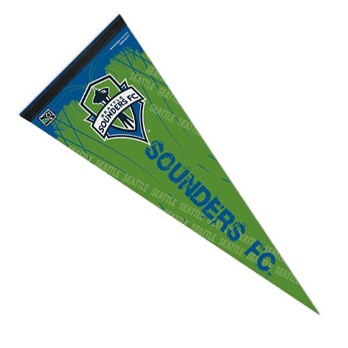 Seattle Sounders FC Green 12'' x 30'' Premium Felt Banner Seattle Sounders FC Green 12'' x 30'' Premium Felt Banner