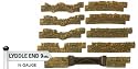 Hornby N8018 N-Gauge Cotswold Stone Wall Pack No 2 Lyddle End Farm Life