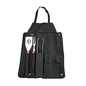 Faringdon Collection Barbecue Apron and Tool Set