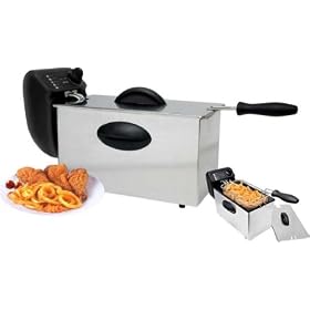3.5 litre Stainless Steel Deep Fat Fryer 2000 Watt