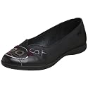 Camper Women's Twins Ballet Flats,Napa Negro/Helice Negro,37 EU (US Women's 7 M)